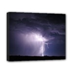 Lightning near Hutchins Kansas Canvas 10  x 8  (Stretched)