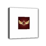 vector-winged-shield-13-by-dragonart Mini Canvas 4  x 4  (Stretched)