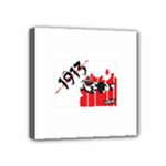 delta sigma theta - som Mini Canvas 4  x 4  (Stretched)