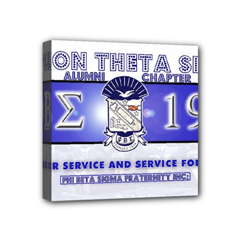 BANNER_for_chapter_alumni CARL D GREENE Mini Canvas 4  x 4  (Stretched) from ArtsNow.com