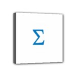 sigma-greec Mini Canvas 4  x 4  (Stretched)