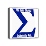 sigma GreekLetter Mini Canvas 4  x 4  (Stretched)