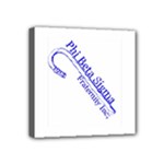 sigma 4_canes_peppermint_single Mini Canvas 4  x 4  (Stretched)
