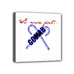 sigma 2-canes-by-albin-graphi Mini Canvas 4  x 4  (Stretched)