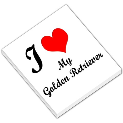 I Love Golden Retriever from ArtsNow.com