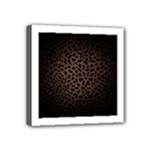 Leopard Print Dark	 Mini Canvas 4  x 4  (Stretched)