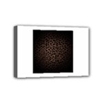 Leopard Print Dark	Mini Canvas 6  x 4  (Stretched)