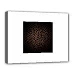 Leopard Print Dark	Canvas 14  x 11  (Stretched)