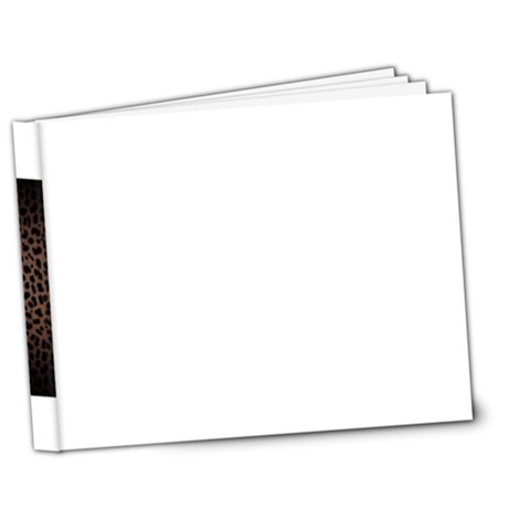 Leopard Print Dark	7x5 Deluxe Photo Book (20 pages) from ArtsNow.com