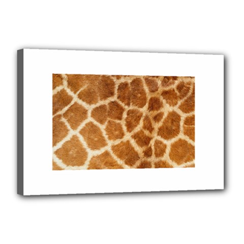 Giraffe Print	Canvas 18  x 12  (Stretched) from ArtsNow.com