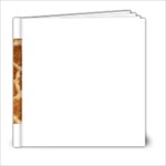 Giraffe Print	6x6 Photo Book (20 pages)
