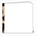 Giraffe Print Dark	8x8 Photo Book (20 pages)