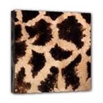 Giraffe Print Dark	Mini Canvas 8  x 8  (Stretched)