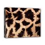 Giraffe Print Dark	Canvas 10  x 8  (Stretched)