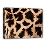 Giraffe Print Dark	Canvas 16  x 12  (Stretched)