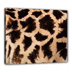 Giraffe Print Dark	Canvas 24  x 20  (Stretched)