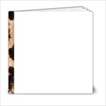 Giraffe Print Dark	6x6 Photo Book (20 pages)