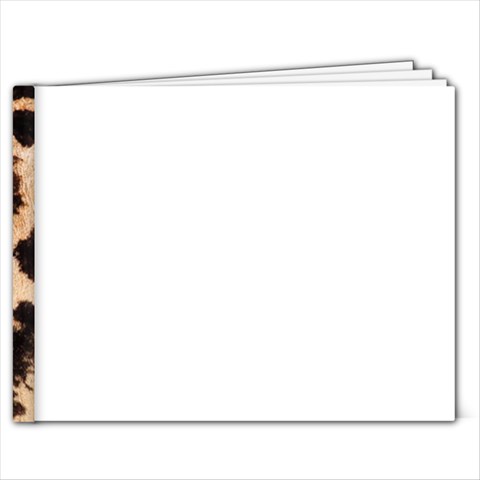 Giraffe Print Dark	9x7 Photo Book (20 pages) from ArtsNow.com