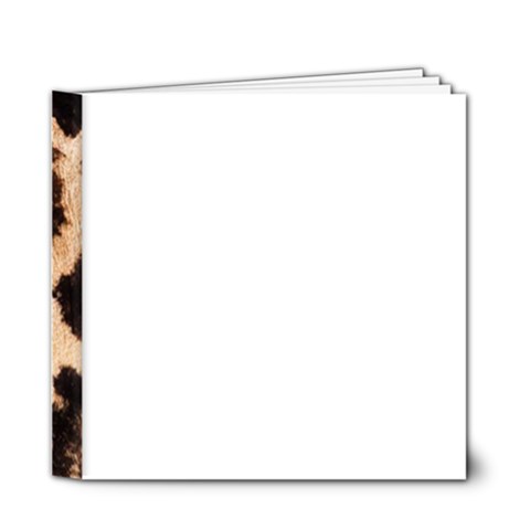 Giraffe Print Dark	6x6 Deluxe Photo Book (20 pages) from ArtsNow.com