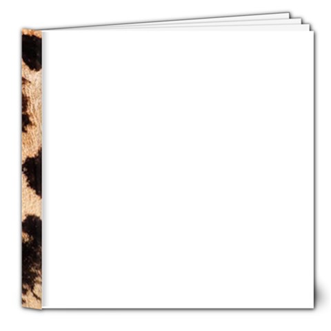 Giraffe Print Dark	8x8 Deluxe Photo Book (20 pages) from ArtsNow.com