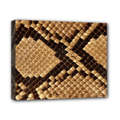 Snake Print Big	Canvas 10  x 8  (Stretched) from ArtsNow.com