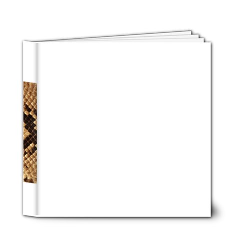 Snake Print Big	6x6 Deluxe Photo Book (20 pages) from ArtsNow.com