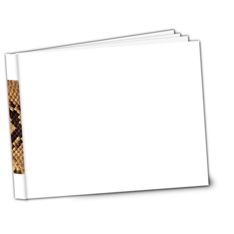 Snake Print Big	7x5 Deluxe Photo Book (20 pages) from ArtsNow.com