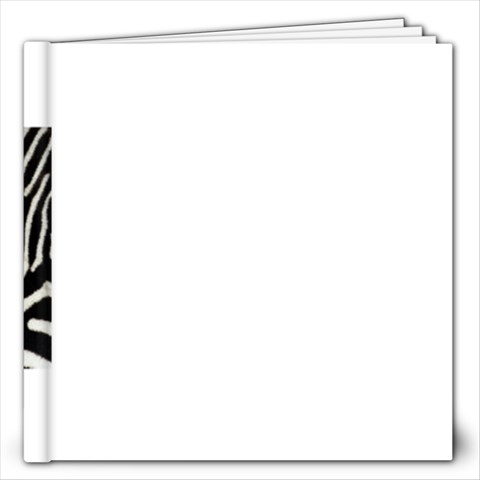 Zebra Print Big	12x12 Photo Book (20 pages) from ArtsNow.com