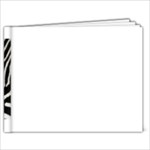 Zebra Print Big	9x7 Photo Book (20 pages)