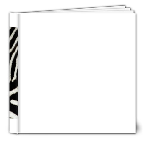 Zebra Print Big	8x8 Deluxe Photo Book (20 pages) from ArtsNow.com