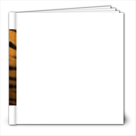 Tiger Print Dark	8x8 Photo Book (20 pages) from ArtsNow.com