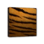 Tiger Print Dark	 Mini Canvas 4  x 4  (Stretched)