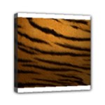 Tiger Print Dark	Mini Canvas 6  x 6  (Stretched)