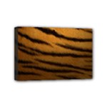 Tiger Print Dark	Mini Canvas 6  x 4  (Stretched)