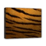 Tiger Print Dark	Canvas 10  x 8  (Stretched)