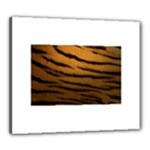 Tiger Print Dark	Canvas 24  x 20  (Stretched)