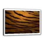 Tiger Print Dark	Canvas 18  x 12  (Stretched)