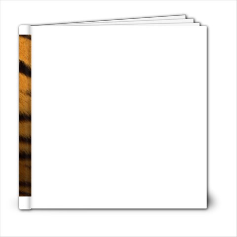 Tiger Print Dark	6x6 Photo Book (20 pages) from ArtsNow.com