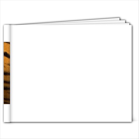 Tiger Print Dark	9x7 Photo Book (20 pages) from ArtsNow.com