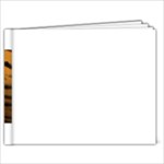 Tiger Print Dark	9x7 Photo Book (20 pages)