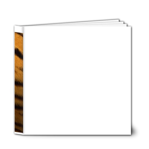 Tiger Print Dark	6x6 Deluxe Photo Book (20 pages) from ArtsNow.com