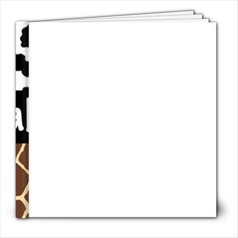 Animal Print	8x8 Photo Book (20 pages) from ArtsNow.com
