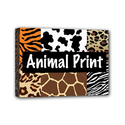 Animal Print	Mini Canvas 7  x 5  (Stretched) from ArtsNow.com