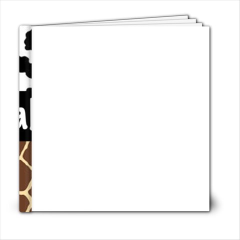 Animal Print	6x6 Photo Book (20 pages) from ArtsNow.com