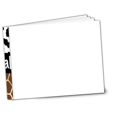 Animal Print	7x5 Deluxe Photo Book (20 pages) from ArtsNow.com