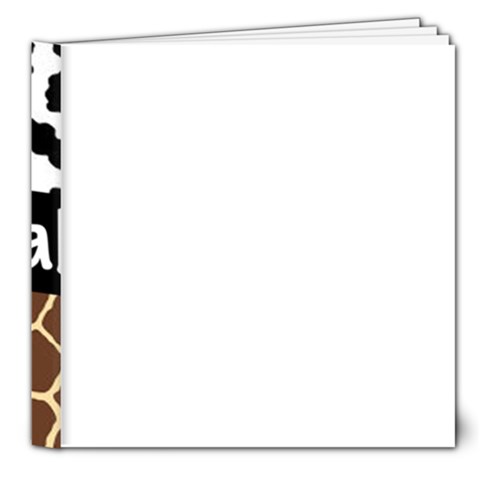 Animal Print	8x8 Deluxe Photo Book (20 pages) from ArtsNow.com
