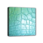 Ll Blue Mini Canvas 4  x 4  (Stretched)
