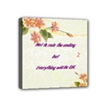 Happy Ending Wedding Mini Canvas 4  x 4  (Stretched)