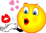 Smiley Blowing Kisses