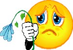 Sad Flower Smiley